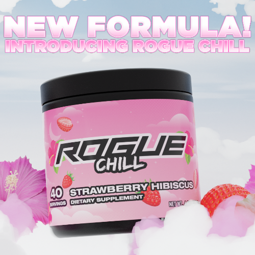 Rogue Chill Gaming Drink Stress Relief Supplement