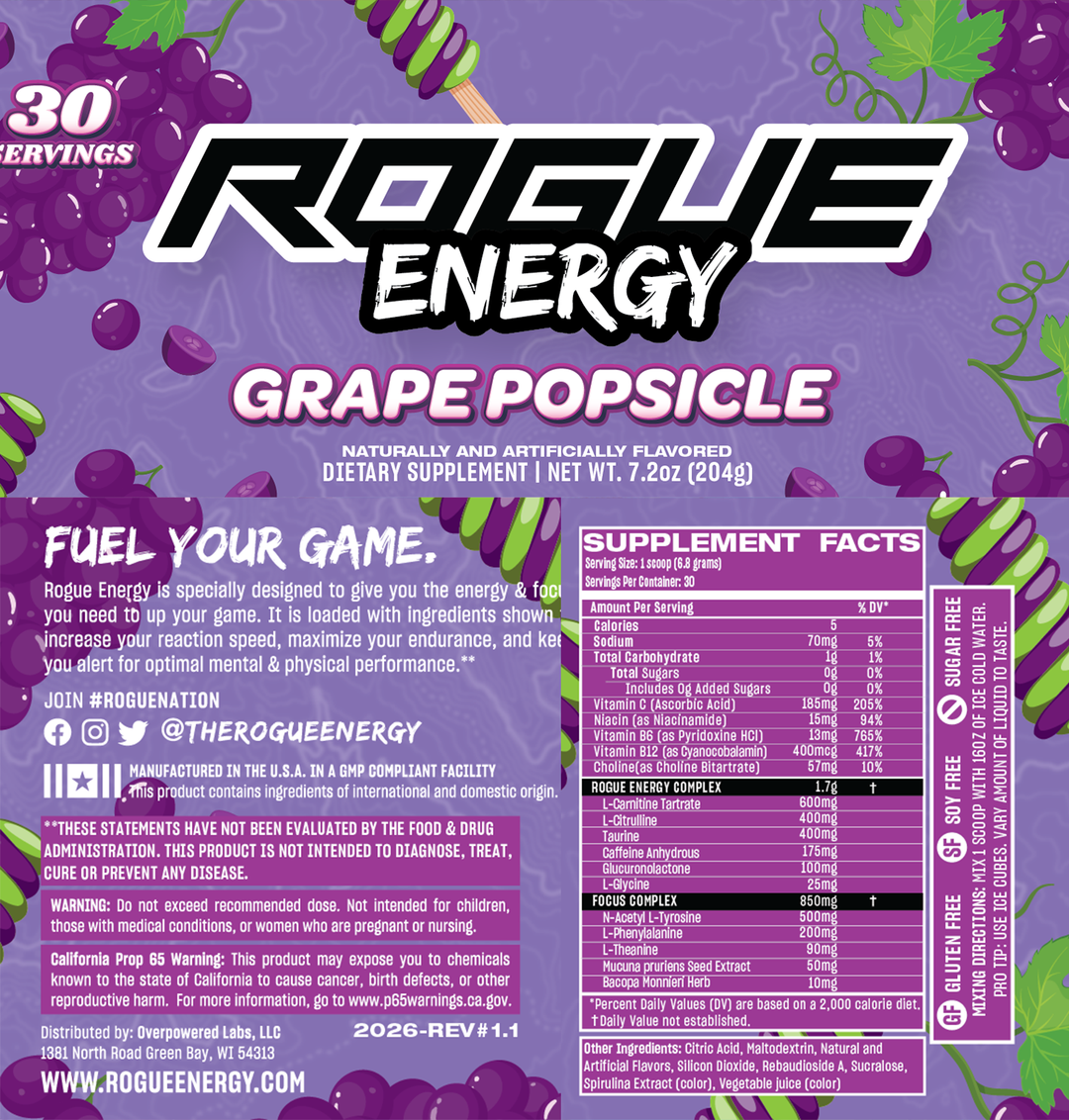 Grape Popsicle (Energy)