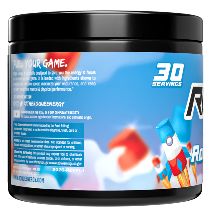 RogueEnergyRocketPopBestGamingDrinkBrand