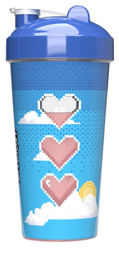 Rogue Energy Gaming Energy Drink Hit Points Shaker Cup Side 1