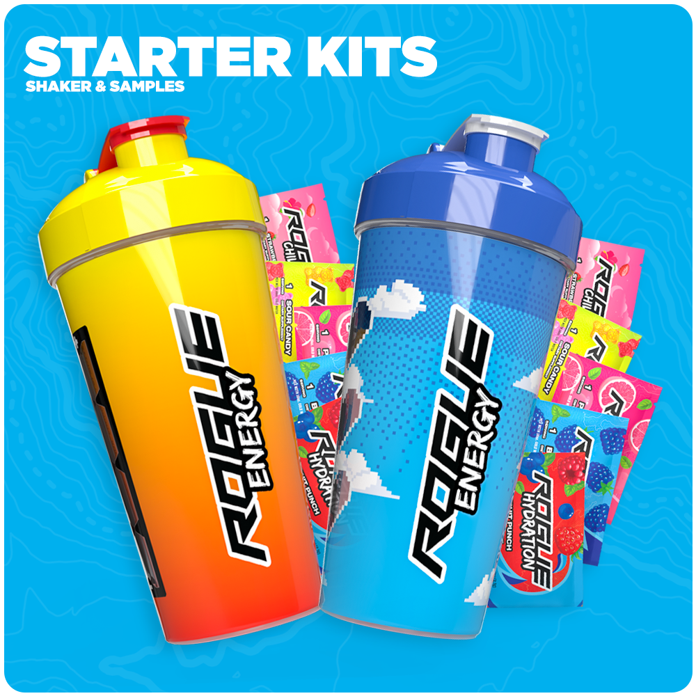 Rogue Energy Gaming Drink Starter Kit Samples