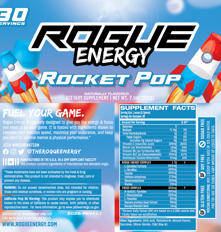 Rocket Pop (Énergie)